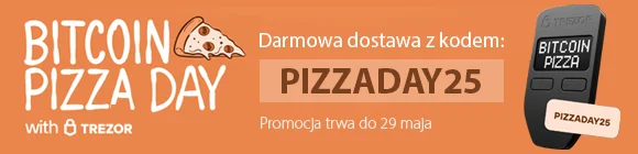 Trezor - Darmowa dostawa z kodem PIZZADAY25